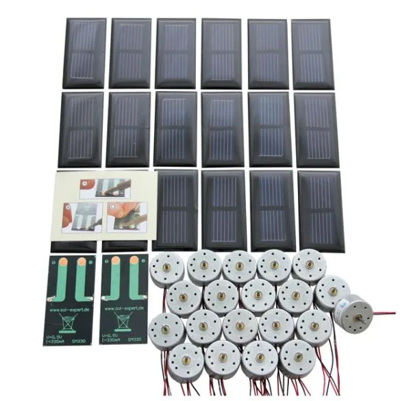 Klassensatz Solarantrieb basic - mit Lötanschluss