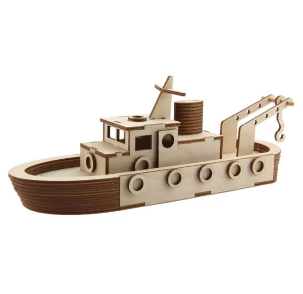 Hafenschlepper "Speedy", Holzbausatz