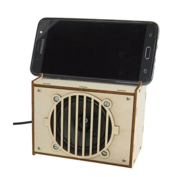 Aktivbox für Smartphones und MP3, Lötbausatz