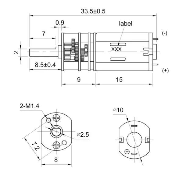 Mikrogetriebe G250