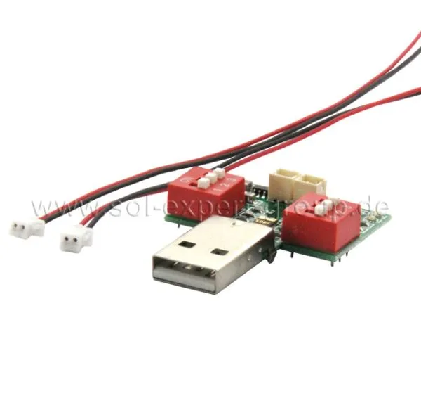 DOPPEL- USB-LIPO-LADEPLATINE, 20 - 1000 mAh