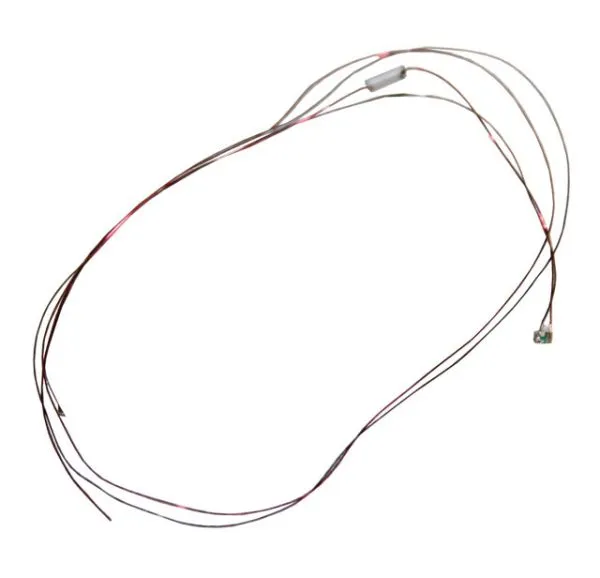 LED 0201, blau, 3.7 - 4.8 V, mit Kabel und Widerstand