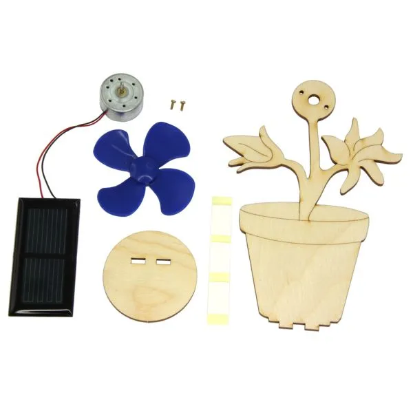 Solar-Blume "Blauer Enzian"