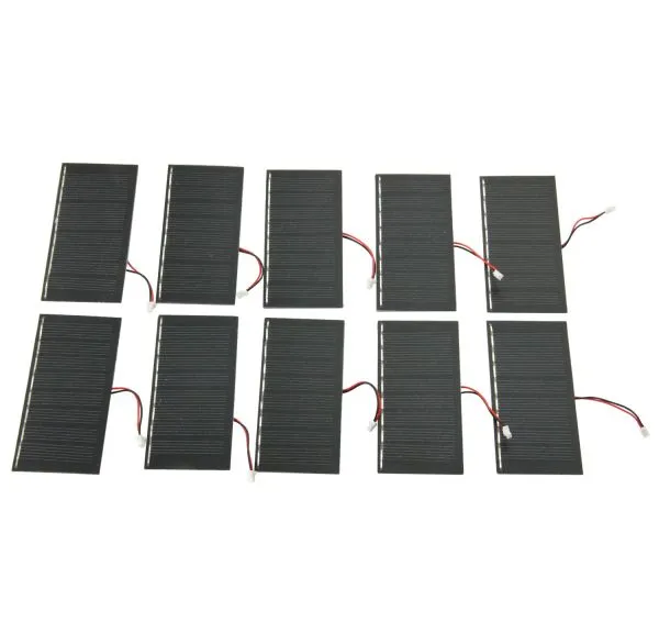 10 Stk. Solarpanel 4 Volt, laminierte Qualität