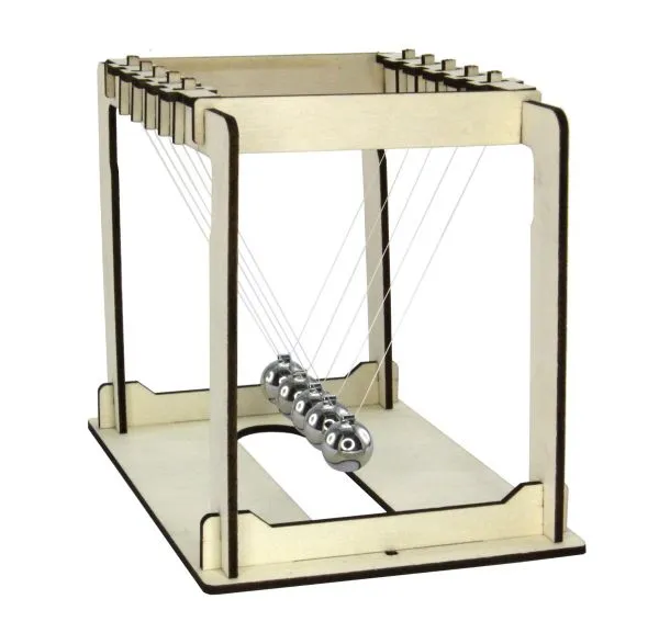 Funktionsmodell Pendulum mit 5 Metallkugeln, zum Selberbauen