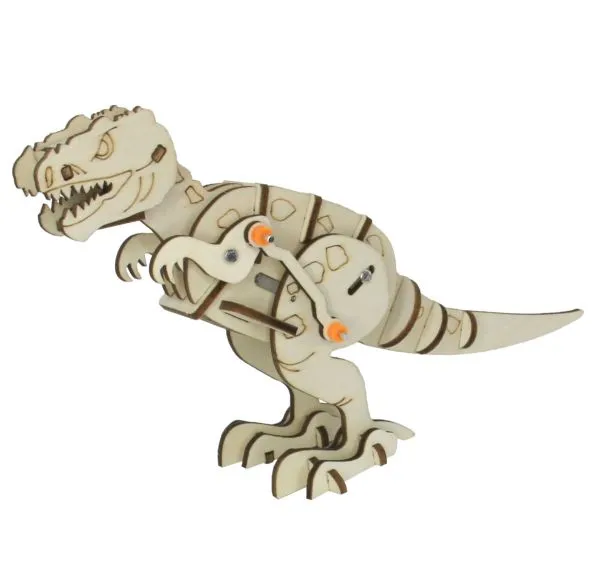3D Holz Puzzle Funktionsmodell Walking Dino