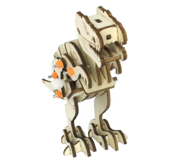 3D Holz Puzzle Funktionsmodell Walking Dino