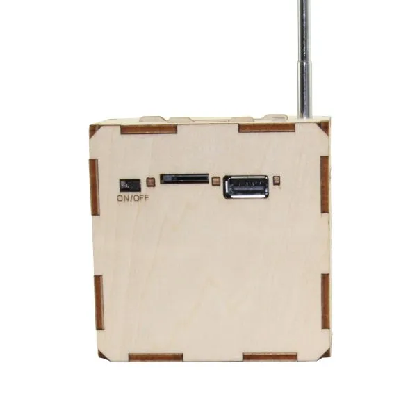 Holzbausatz Bluetooth-Lautsprecher mit FM Radio