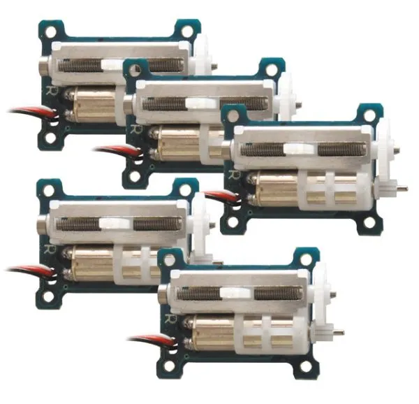 5er Set Servo S15JST, 1.5 Gramm