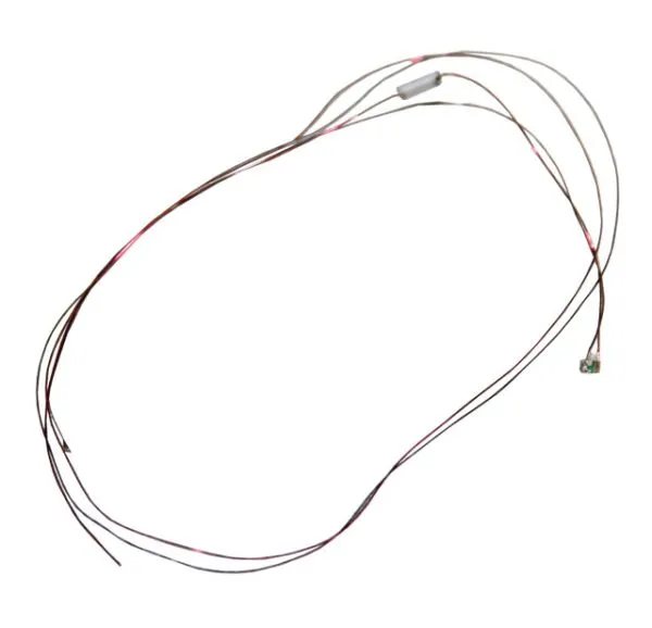 Leuchtdiode 0402, blau, mit Kabel