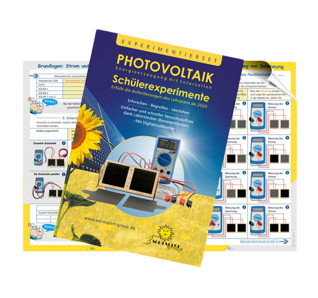 Photovoltaik - Schülerexperimentierset