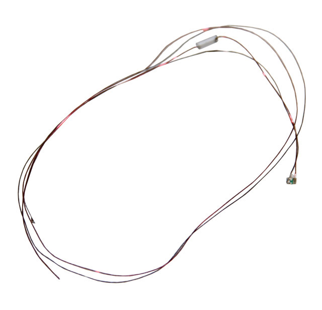 LED 0201, rot, 3.7 - 4.8 V, mit Kabel und Widerstand