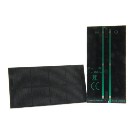 Solarmodul L2450, zum Löten, 450mA,2 Volt, auch geeignet als Ersatzmodul für Solar-Gartenlampen