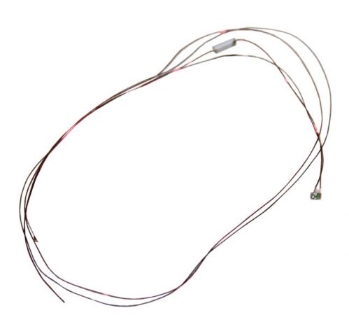 LED 0201, blanc froid, 3,7 - 4,8 V, avec câble et résistance