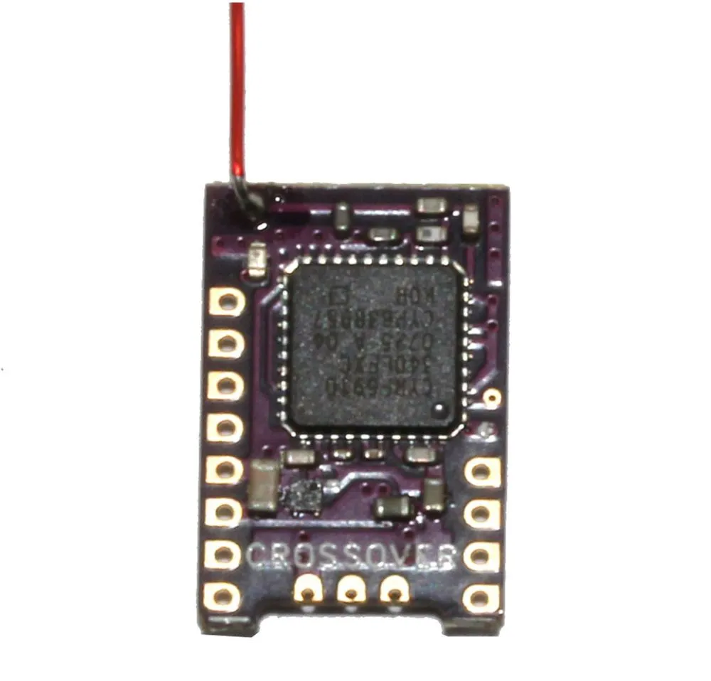 Empfänger MXO-3E-A2, für AFHDS-2A-Protokoll, mit 3 integrierten Fahrreglern, 2 Servoausgänge, 2.4 GHz