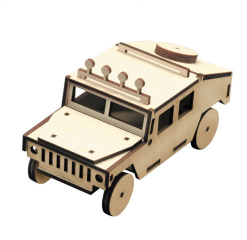 Holzauto Hummer