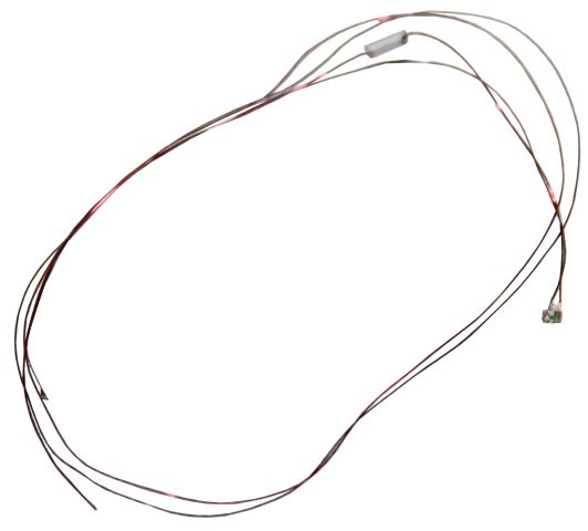 Diode lumineuse 0603, rouge avec fil