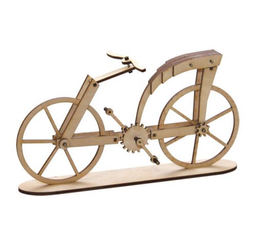 Houten fiets Leonardo da Vinci