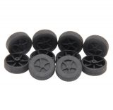 Rubber tire set of 10
