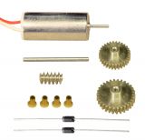 Universal drive for micromodels 1:20 and 1:30, respectively