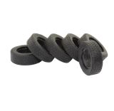 Set of 6 wide truck tires for the 1:87 scale
