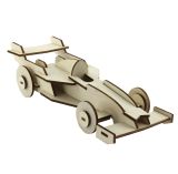 3D Holz Puzzle Rennwagen