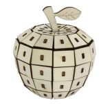 3D wooden puzzle apple